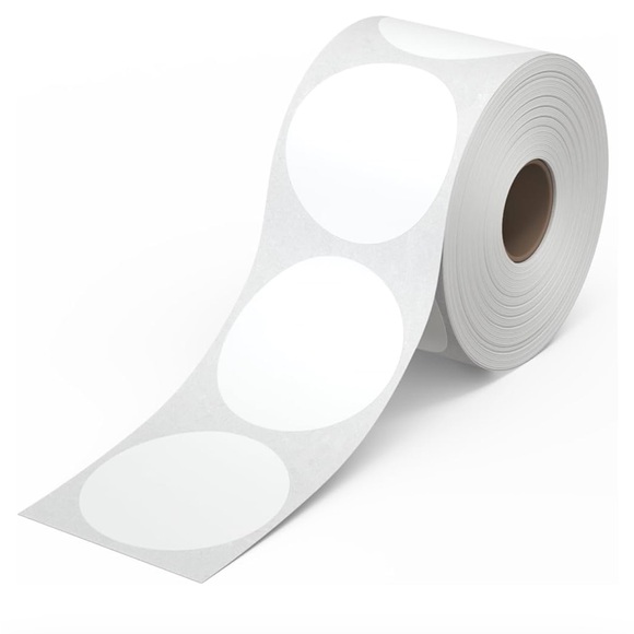 30 STICKERS - 2” ROUND - SIZE L LABELS - Picture 3 of 5